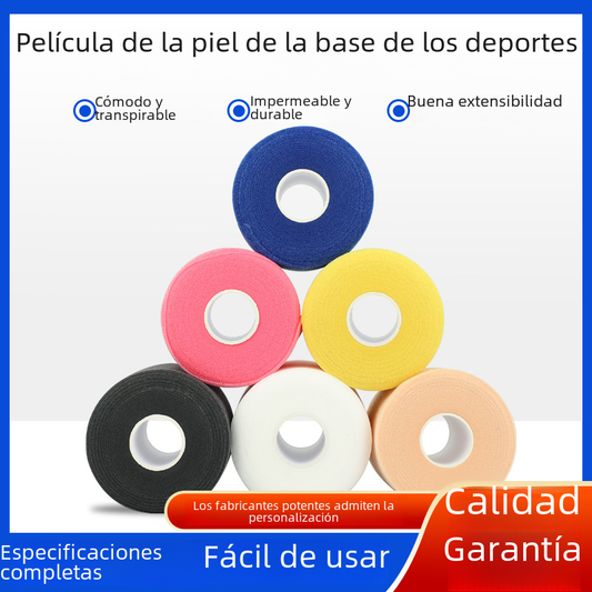 Skin Film for Football Ankle Cushioning Tape and Racket